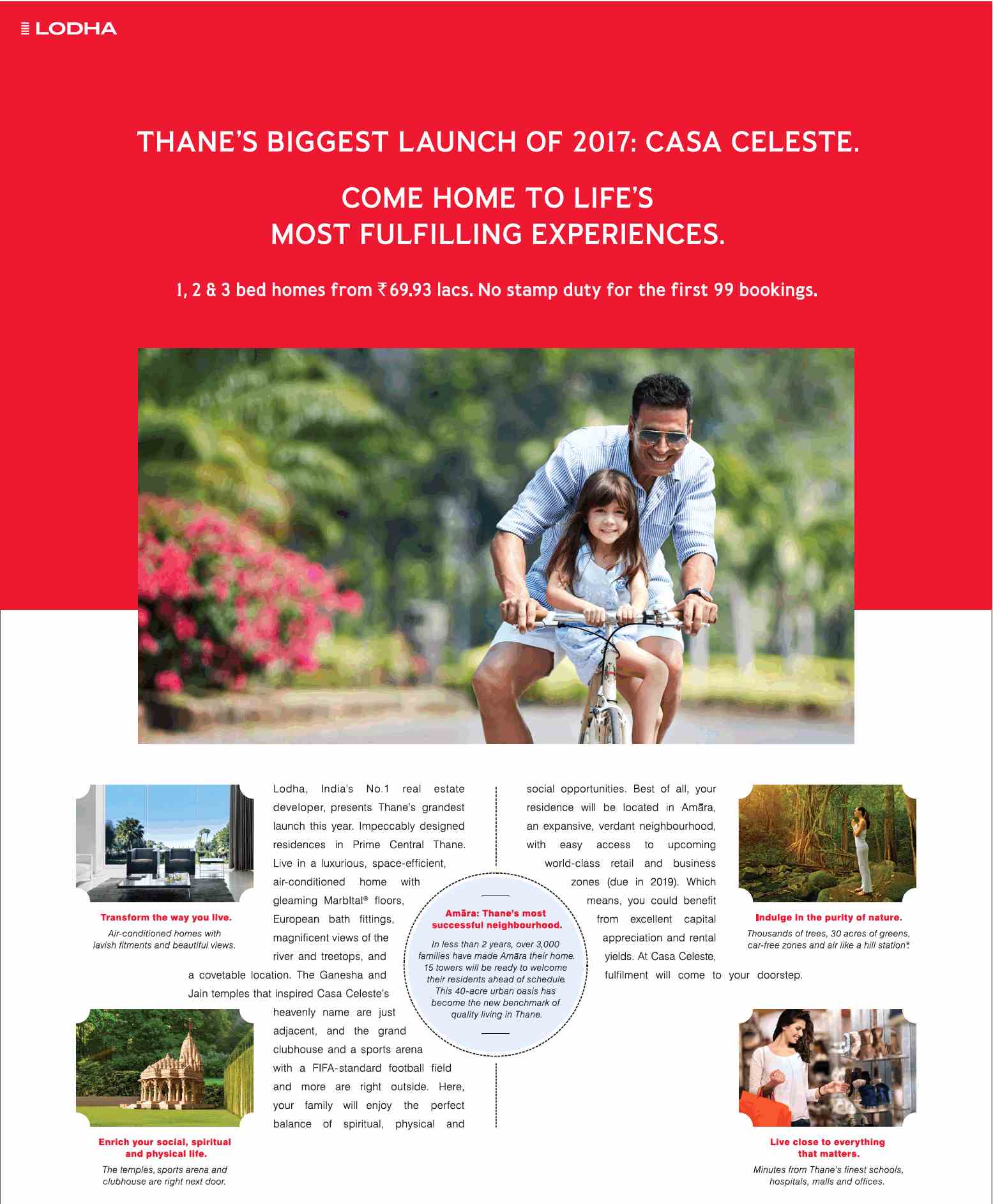 Come home to life's most fulfilling experiences at Lodha Casa Celeste in Mumbai Update